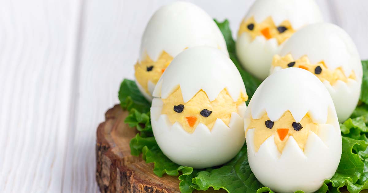 deviled egg chicks